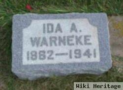 Ida A Lenz Warneke