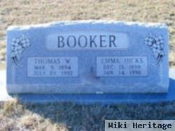 Thomas W Booker