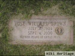 Rose Willard Brown