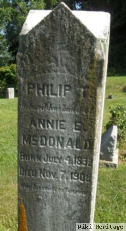 Philip T Mcdonald