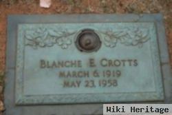 Blanche E Crotts