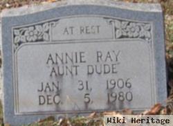 Annie Ray "aunt Dude" Jones