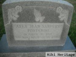 Arla Jean Sanders Pontanini