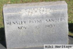 Hensley Payne Sanders