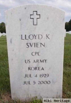 Lloyd K Svien