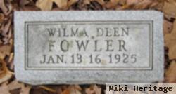 Wilma Dean Fowler