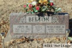 Marjorie M. Beeton