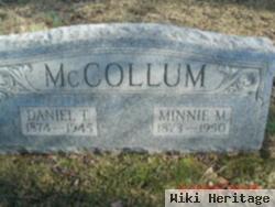 Daniel T Mccollum