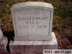 David Edgar Rice