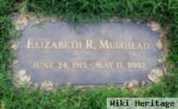 Elizabeth R Muirhead