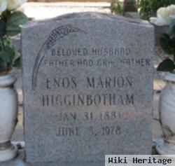 Enos Marion "pop" Higginbotham