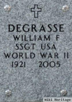 William F Degrasse