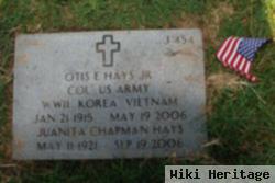 Col Otis Earl Hays, Jr