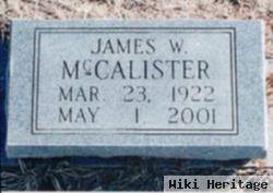 James William Mccalister