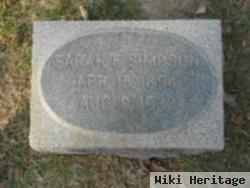 Sarah Elizabeth Simpson