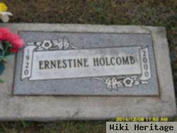 Georgia Ernestine "ernestine" Crabtree Holcomb