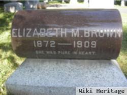 Elizabeth M Brown