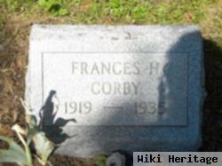 Frances H Corby