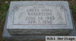 Greta Hope Robertson