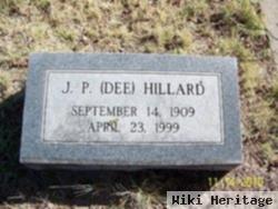 J P "dee" Hillard