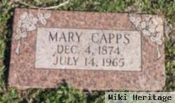 Mary F Capps