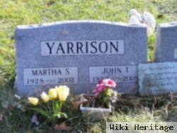 John T Yarrison