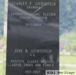 Stanley F Lichtefeld