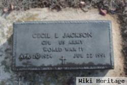 Cecil L Jackson