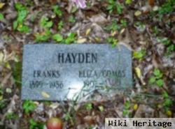 Eliza Combs Hayden