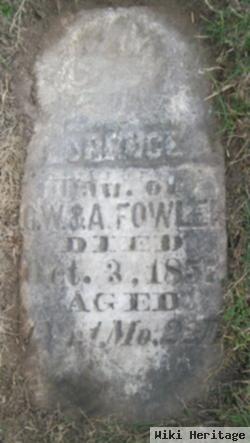 Florence A. Fowler