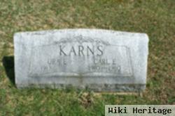 Carl E "shorty" Karns