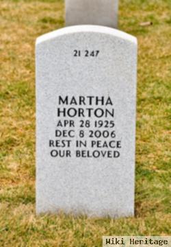 Martha Horton