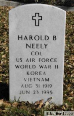 Harold B Neely