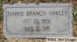 Fannie Branch Hawley