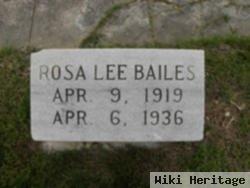 Rosa L Bailes