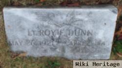 Lieut Roy F. Dunn