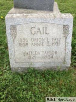 Annie D. Taylor Gail