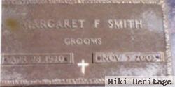 Margaret Frances "grooms" Smith