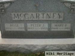 Mary E . Helean Mccartney