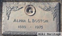 Alpha L Boston