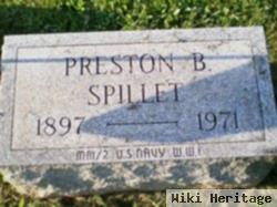 Preston B Spillet