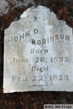 John Daniel Robinson