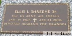 Ellis L Shreeve, Sr