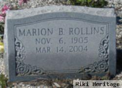 Marion M Byrd Rollins