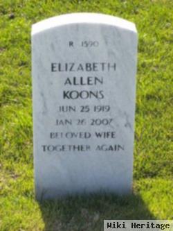 Elizabeth Allen Koons