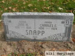 Charles E Snapp