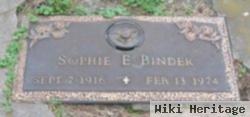 Sophie E Enich Binder