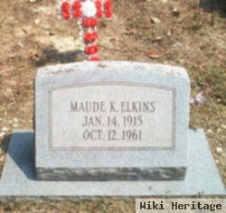 Maude K. Elkins