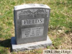 Ralph Leonard Fields