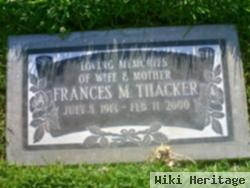 Frances M. Thacker